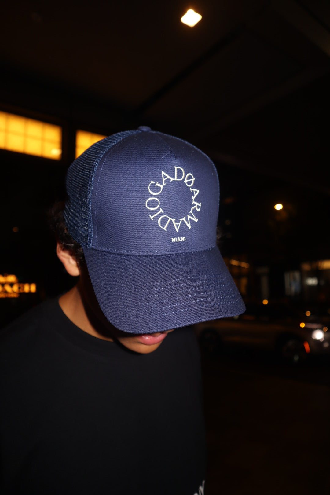 Blue Trucker Hat