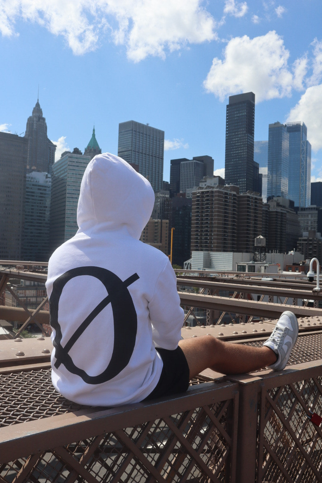 White 'Ø' Hoodie