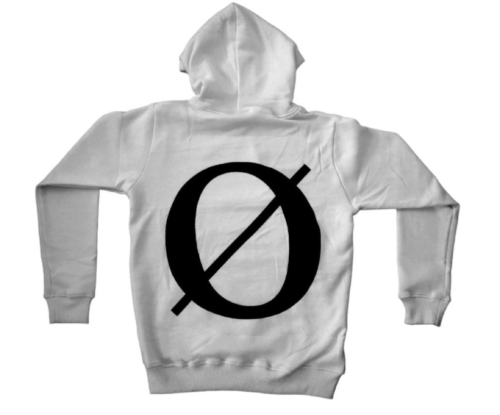 White 'Ø' Hoodie