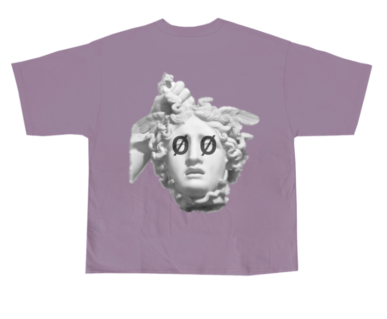 Purple 'Medusa' T-Shirt